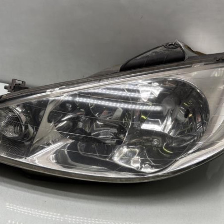 Optique avant principal gauche (feux)(phare) PEUGEOT 206 Photo n°1