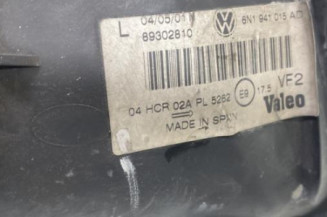 Optique avant principal gauche (feux)(phare) VOLKSWAGEN POLO 3