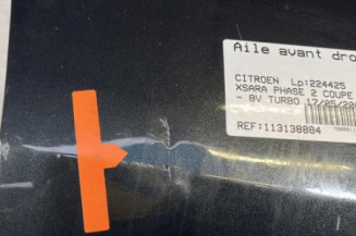 Aile avant droit CITROEN XSARA