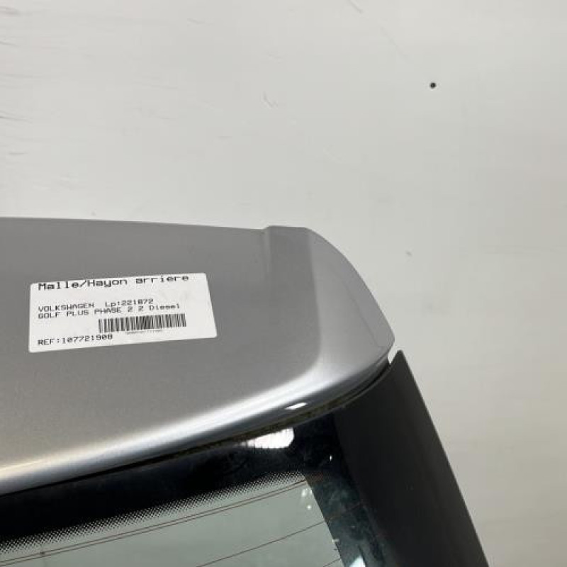 Malle/Hayon arriere VOLKSWAGEN GOLF PLUS Photo n°3
