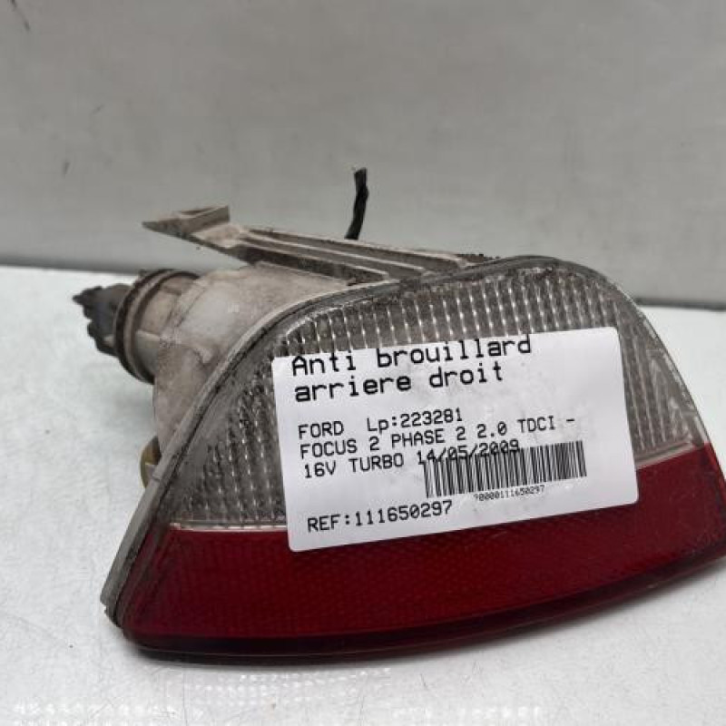 Anti brouillard arriere droit FORD FOCUS 2 Photo n°1
