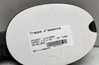 Trappe d'essence PEUGEOT EXPERT 3 Photo n°1