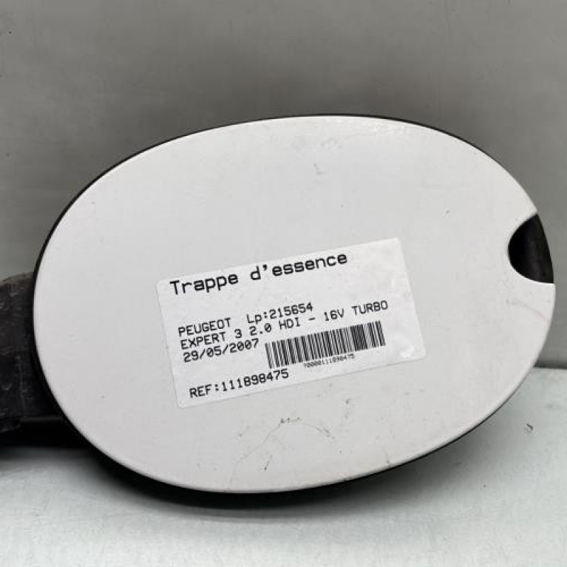 Trappe d'essence PEUGEOT EXPERT 3 Photo n°1