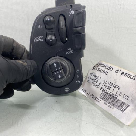 Commodo d'essuie glaces RENAULT KANGOO 2 Photo n°1