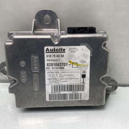 Boitier air bag RENAULT CLIO 3 Photo n°1