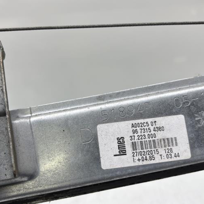 Leve vitre electrique avant droit PEUGEOT 208 1 Photo n°6