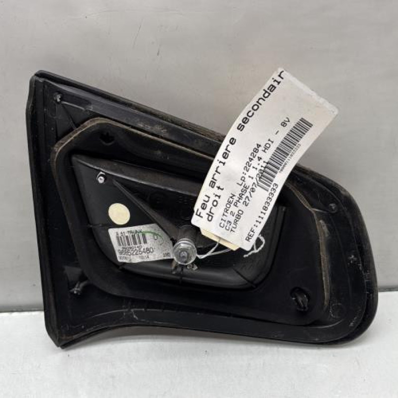 Feu arriere secondaire droit (feux) CITROEN C3 2 Photo n°2