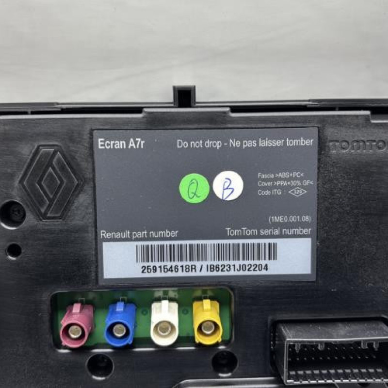 Ecran GPS RENAULT SCENIC 3 Photo n°4