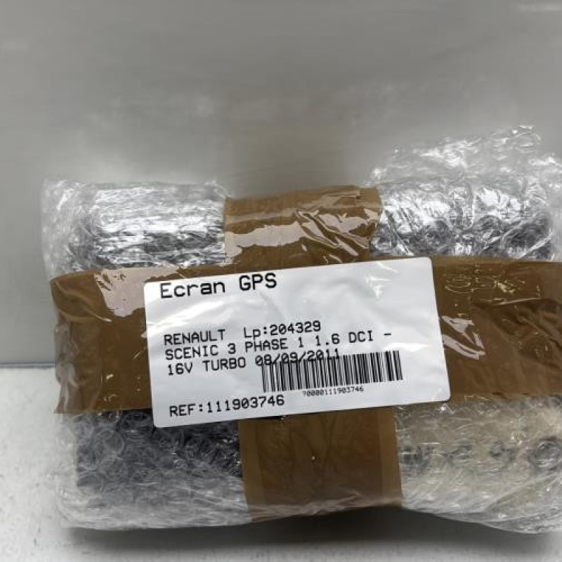 Ecran GPS RENAULT SCENIC 3 Photo n°5