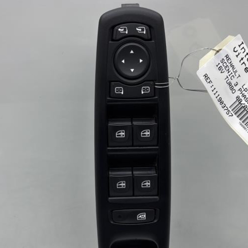 Interrupteur de leve vitre avant gauche RENAULT SCENIC 3 Photo n°2