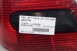 Feu arriere principal gauche (feux) CITROEN XSARA Photo n°1