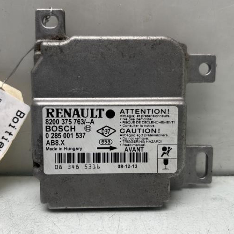 Boitier air bag RENAULT CLIO 2 Photo n°1
