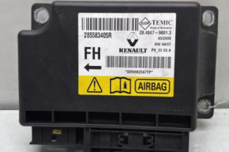 Boitier air bag RENAULT MEGANE 3 Photo n°1