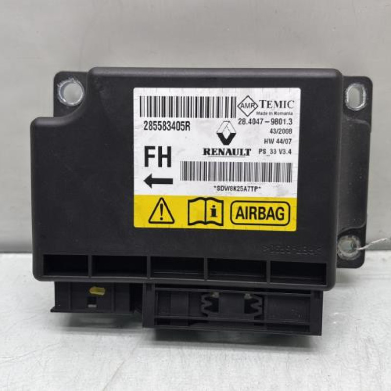 Boitier air bag RENAULT MEGANE 3 Photo n°1