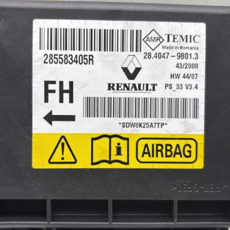 Boitier air bag RENAULT MEGANE 3