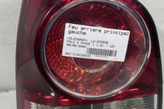 Feu arriere principal gauche (feux) VOLKSWAGEN POLO 4 Photo n°1