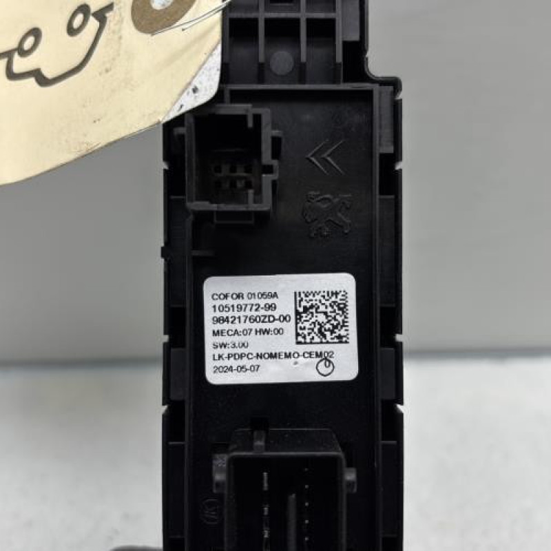 Interrupteur de leve vitre avant gauche CITROEN C3 AIRCROSS Photo n°5