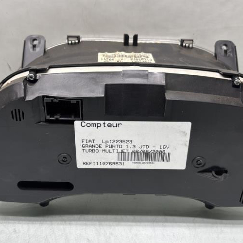 Compteur FIAT GRANDE PUNTO Photo n°3
