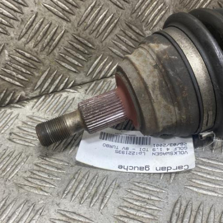 Cardan gauche (transmission) VOLKSWAGEN GOLF 4