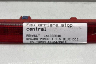 Feu arriere stop central RENAULT KADJAR Photo n°1