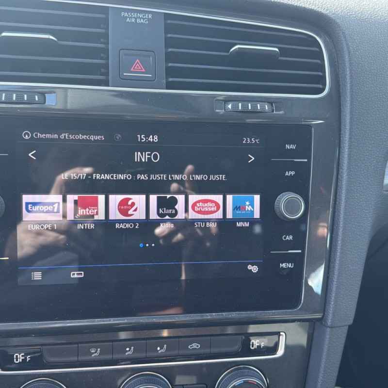 VOLKSWAGEN GOLF 7 PHASE 2 1.4 TSI - 16V TURBO Photo n°19