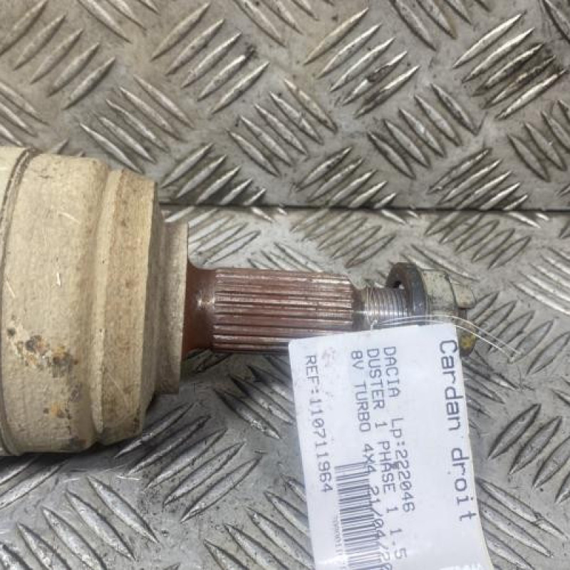 Cardan droit (transmission) DACIA DUSTER 1 Photo n°4