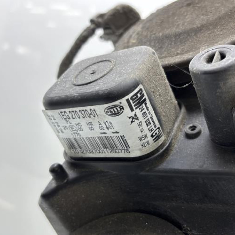 Optique avant principal gauche (feux)(phare) OPEL ASTRA H Photo n°8