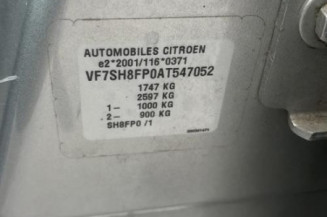 Interrupteur de leve vitre arriere gauche CITROEN C3 PICASSO