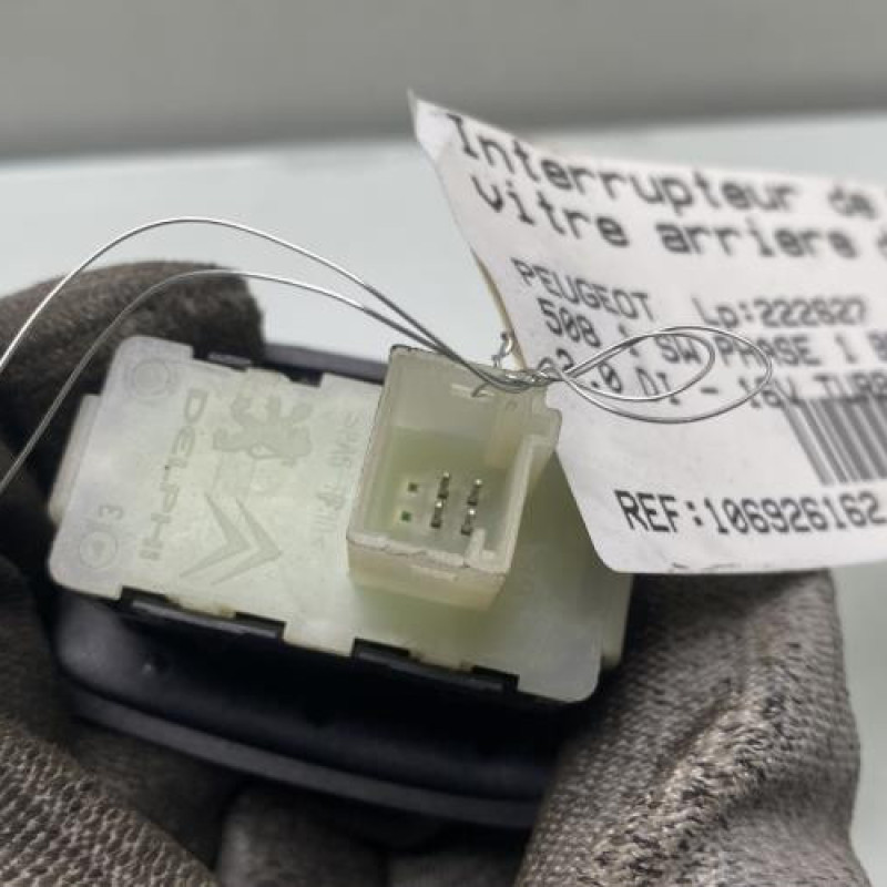 Interrupteur de leve vitre arriere droit PEUGEOT 508 1 SW Photo n°3