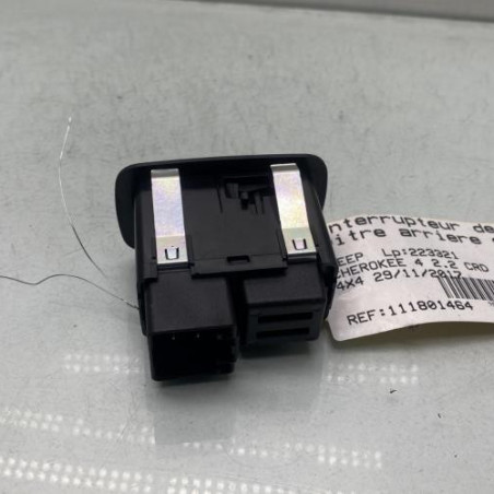 Interrupteur de leve vitre arriere gauche JEEP CHEROKEE 4
