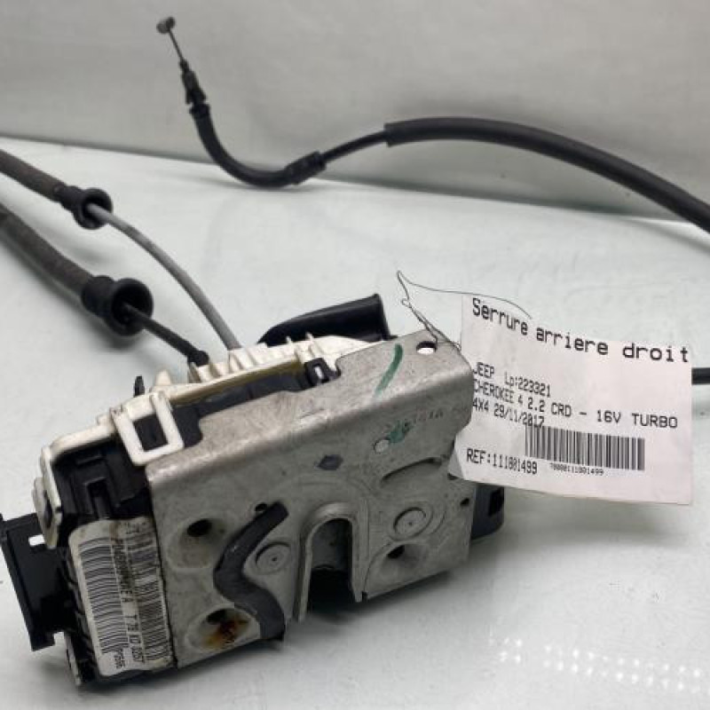 Serrure arriere droit JEEP CHEROKEE 4 Photo n°1