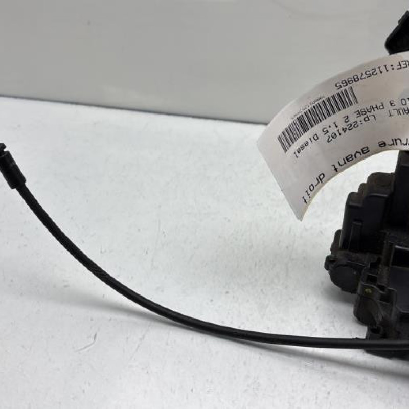 Serrure avant droit RENAULT CLIO 3 Photo n°3