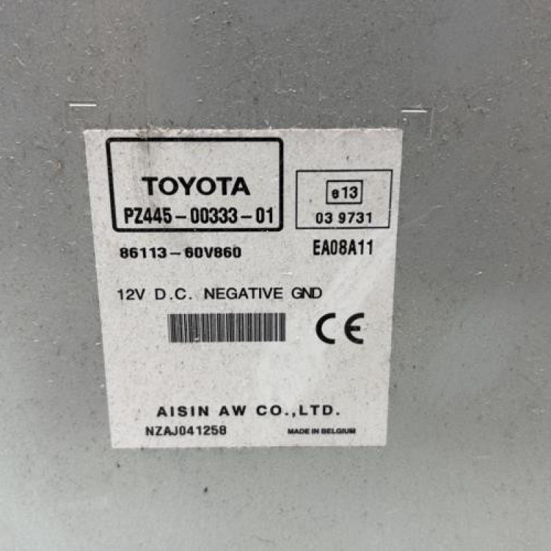 Autoradio d'origine TOYOTA VERSO Photo n°4
