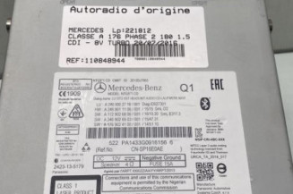 Autoradio d'origine MERCEDES CLASSE A 176
