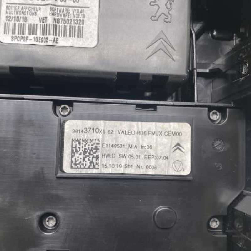 Afficheur CITROEN C3 3 Photo n°4