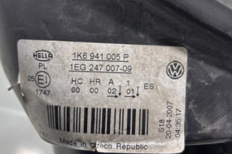 Optique avant principal gauche (feux)(phare) VOLKSWAGEN GOLF 5