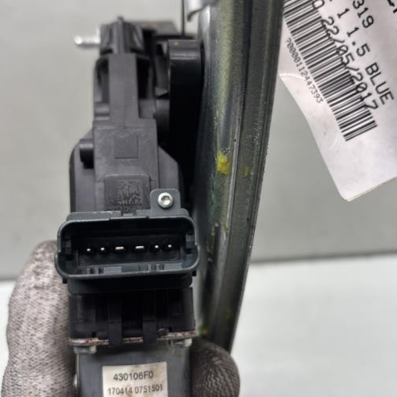 Leve vitre electrique arriere gauche RENAULT MEGANE 4 Photo n°4