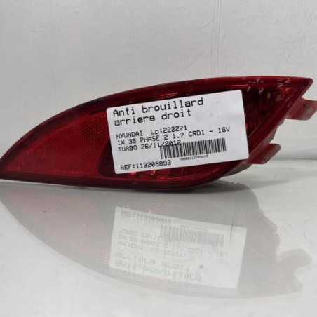 Anti brouillard arriere droit HYUNDAI IX 35 Photo n°1