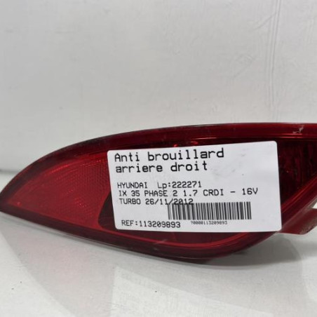 Anti brouillard arriere droit HYUNDAI IX 35