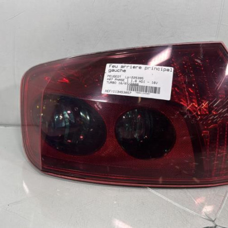 Feu arriere principal gauche (feux) PEUGEOT 407 Photo n°1