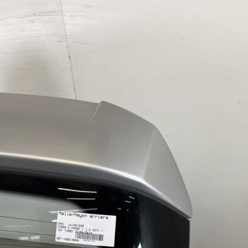 Malle/Hayon arriere OPEL CORSA D Photo n°3