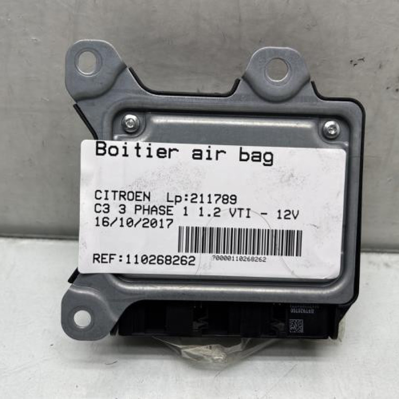 Boitier air bag CITROEN C3 3 Photo n°4