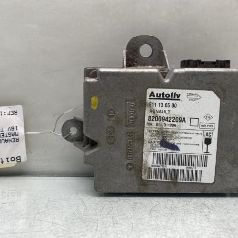 Boitier air bag RENAULT MASTER 3 Photo n°2