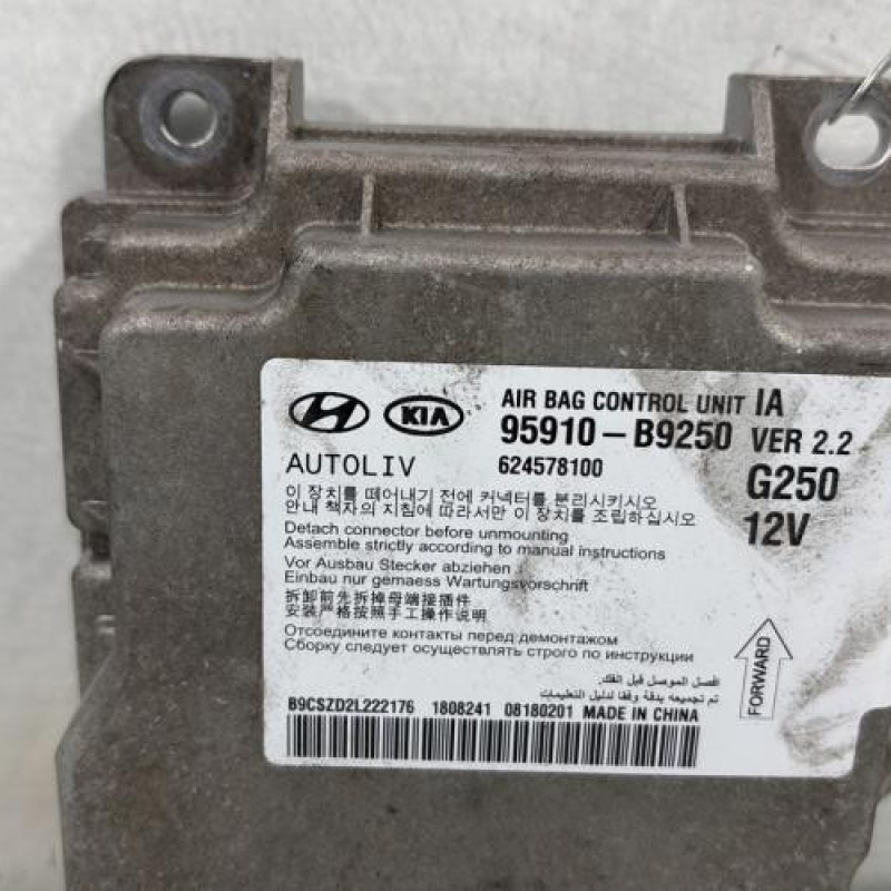 Boitier air bag HYUNDAI I 10 2 Photo n°2