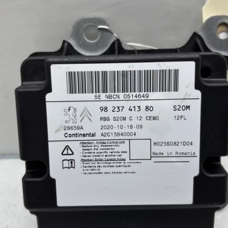 Boitier air bag CITROEN C3 3 Photo n°2