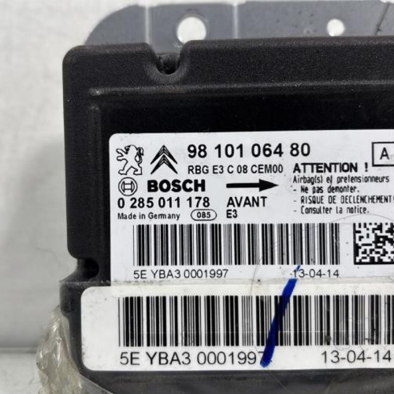 Boitier air bag CITROEN C4 CACTUS Photo n°3