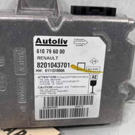 Boitier air bag RENAULT CLIO 3