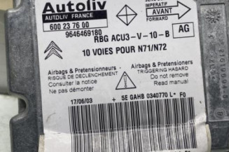 Boitier air bag CITROEN XSARA