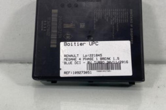 Boitier UPC RENAULT MEGANE 4 Photo n°1