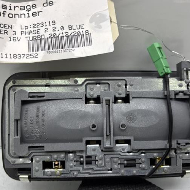 Eclairage de plafonnier CITROEN JUMPER 3 Photo n°2